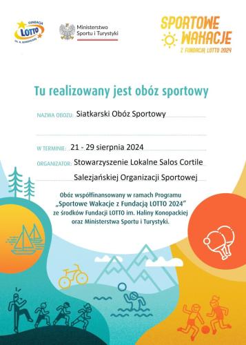 Plakat informujacy o dofinansowaniu Fundacja LOTTO 2024 page-0001
